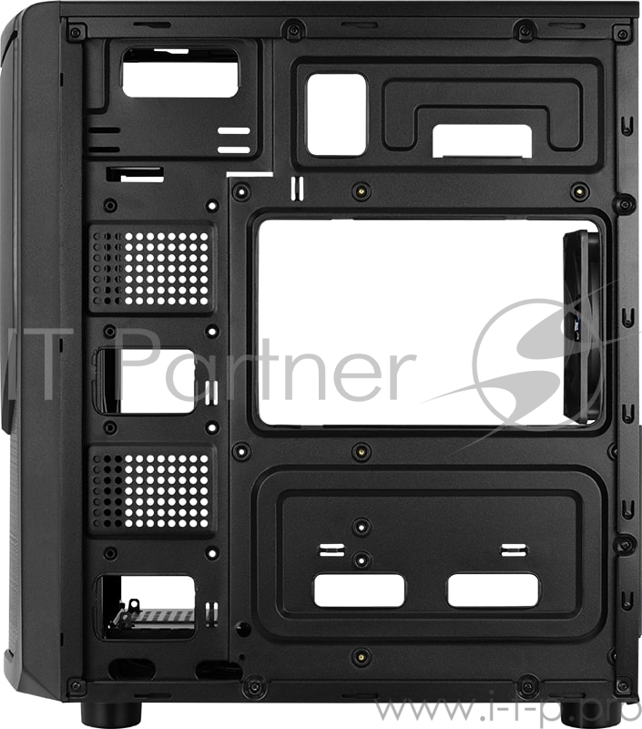 Корпус Aerocool TOMAHAWK, ATX, без БП, 202x440.5x399мм (ШxГxВ), USB2.0 x2