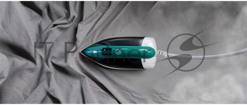 Паровая станция Polaris, PSS 7510K, 3000Вт, объем 1500мл, подошва PRO 5 Ceramic, пар 120г/мин, пар удар 400г/мин, давление 7 бар, автоотключение, антикапля, вертикальное отпаривание, пост подача