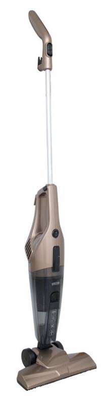 Пылесос Пылесос MYSTERY MVC-1123, 800Вт, компактный пылесос со съемной ручкой, безмешковый, HEPA фильтр, металлик шампань