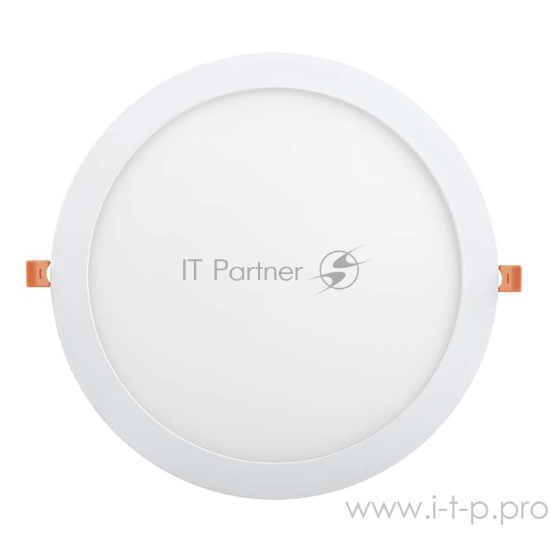 Iek LDVO0-1609-1-24-4000-K01 Светильник ДВО 1609 белый круг LED 24Вт 4000 IP20 {алюм. корпус, диам 295 мм}