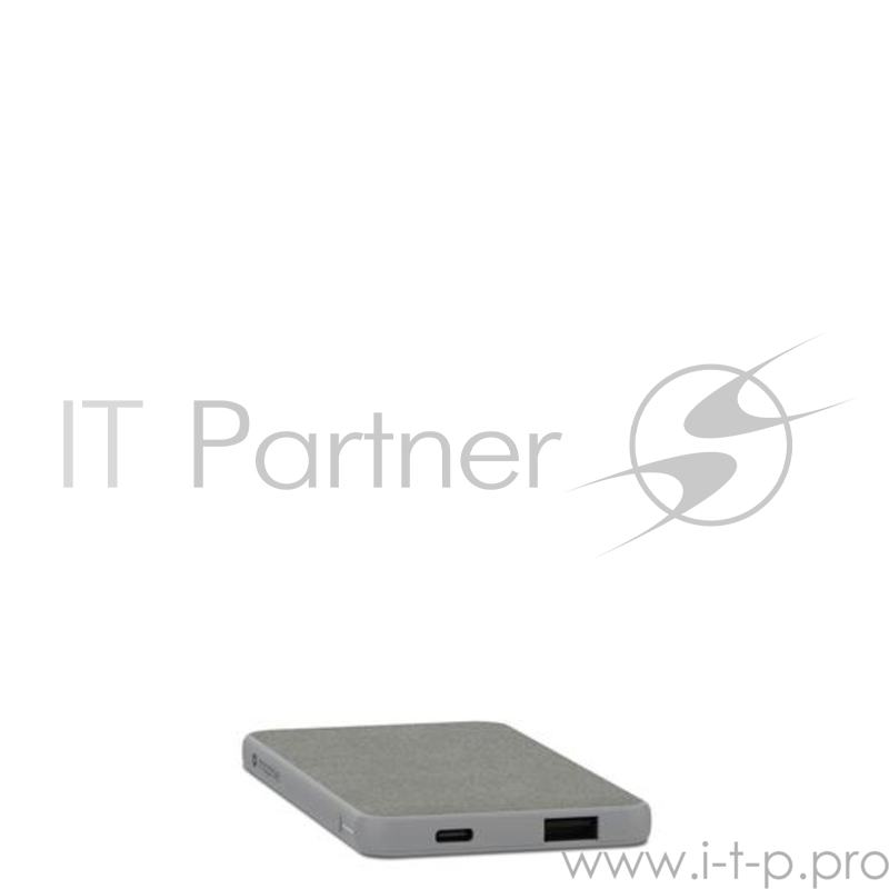 Внешний портативный аккумулятор Mophie Powerstation 5K. Емкость5000 мАч. Цвет серый.