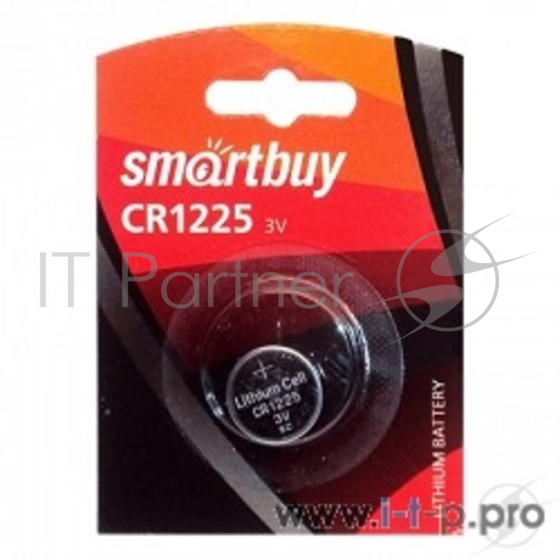Батарейка Smartbuy CR1225/1B (12/720) (SBBL-1225-1B) (1 шт. в уп-ке)