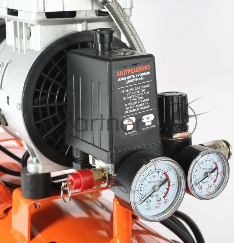 Компрессоры, Пневматическое оборудование PATRIOT WO 24-160 Компрессор 525306375 {Безмасляный Мощн. 1,1 кВт Напр. 230В Об. двиг.: 2850 об/мин Производительность: 160 л/мин Объем ресивера: 24 л Давление: 8 бар}