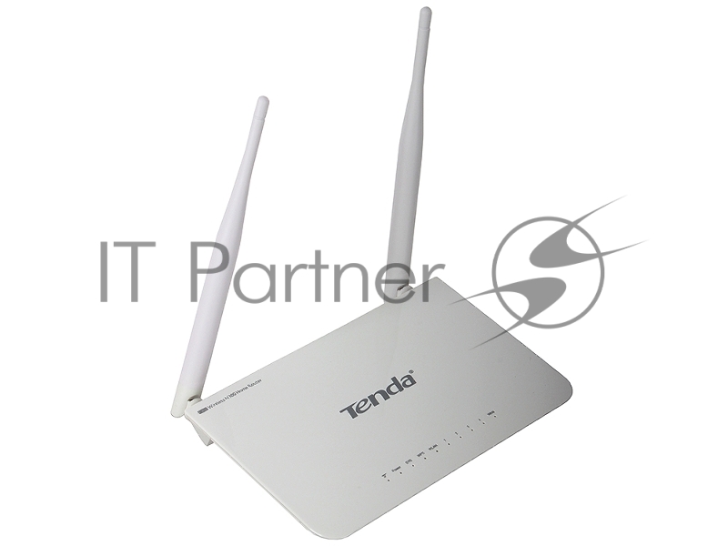 Сетевое оборудование TENDA F300 маршрутизатор 802.11n, до300Мбит/с, 2T2R, LAN: 4х10/100Мбит/с, WAN: 1х10/100Мбит/c, 2 внешние антенны 5дБи.