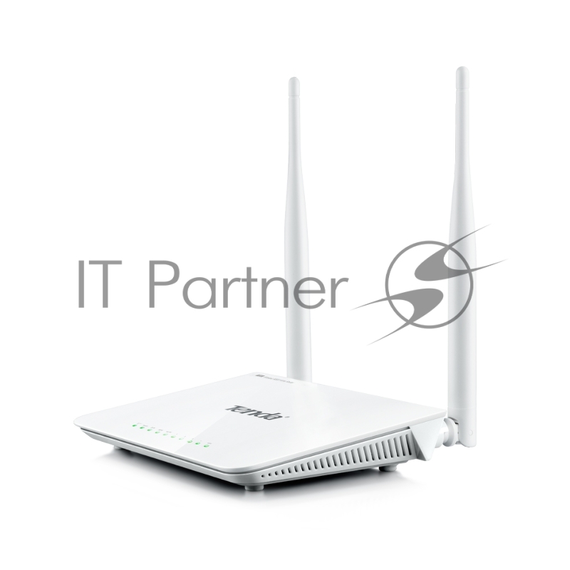 Сетевое оборудование TENDA F300 маршрутизатор 802.11n, до300Мбит/с, 2T2R, LAN: 4х10/100Мбит/с, WAN: 1х10/100Мбит/c, 2 внешние антенны 5дБи.