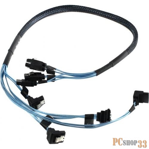 Кабель SATA Orico CPD-7P6G-BW904S, SATA3.0 (6Gbps), 50 см., 4 кабеля