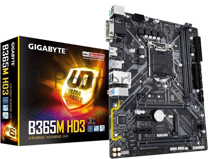 Материнская плата B365 S1151 MATX B365M HD3 GIGABYTE
