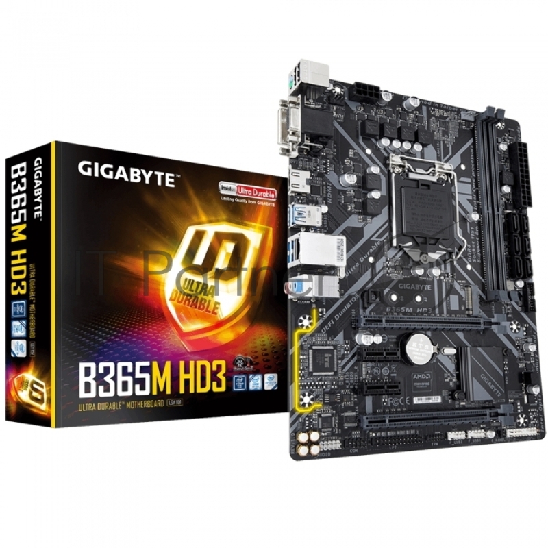 Материнская плата B365 S1151 MATX B365M HD3 GIGABYTE