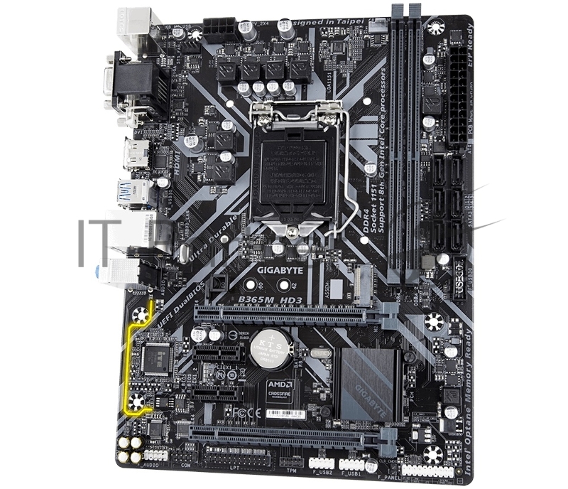 Материнская плата B365 S1151 MATX B365M HD3 GIGABYTE