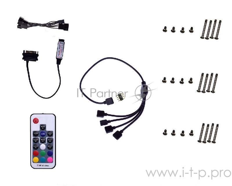 Вентилятор ID-Cooling XF-12025-RGB RGB LED/PWM