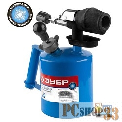 Паяльные лампы (Автомобильные) ЗУБР. Лампа паяльная САМОТЛОР СМ-20, с чугунным эжектором, 2,0 л 40650-2.0_z01