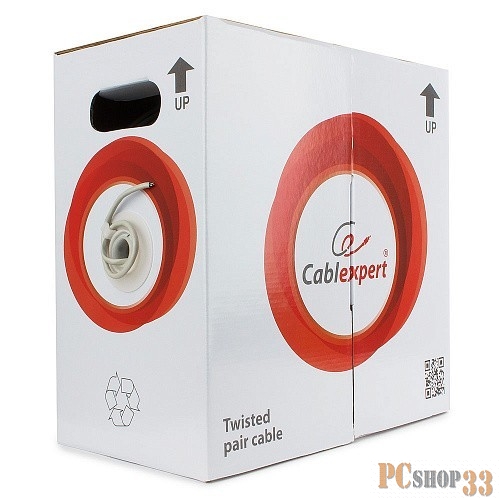 Кабель Cablexpert UPC-5051E-SOL Кабель UTP кат.5e, 4 пары, 0.51 mm (305 м pullbox), CCA однож.