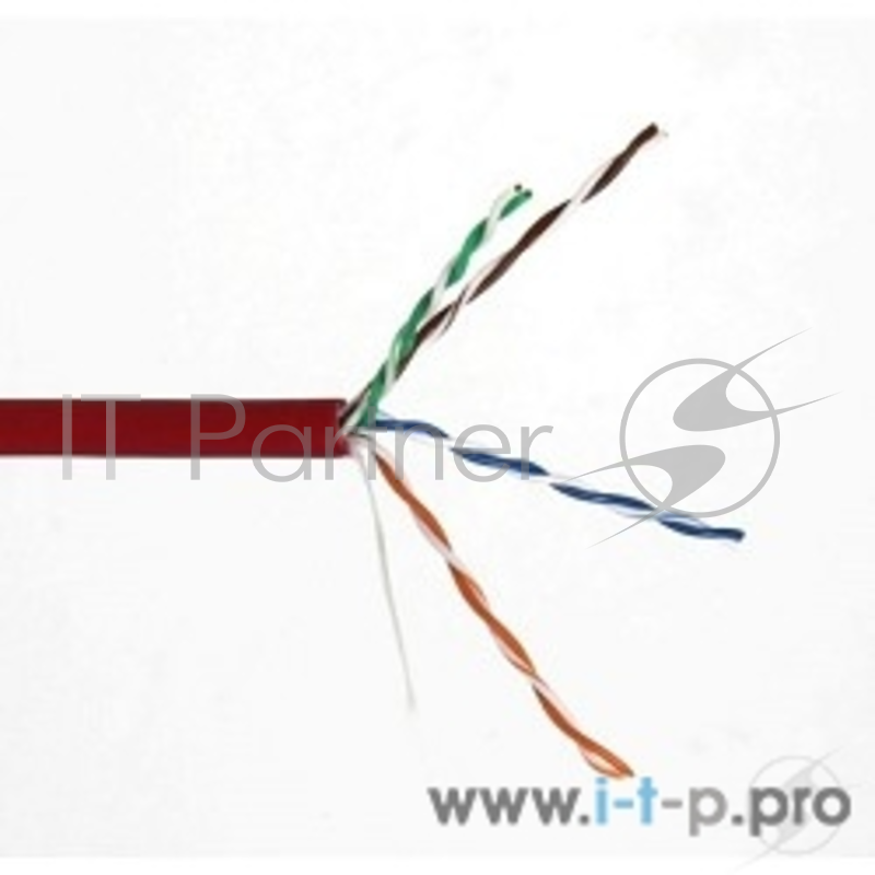 Кабель 5bites Кабель 5bites US5505-305A-LSZH UTP / SOLID / 5E / 24AWG / CCA / PVC / LSZH / RED / 305M
