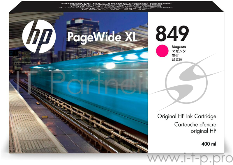 Картридж HP 849 400-ml Mag PageWide XL Ink Crtg