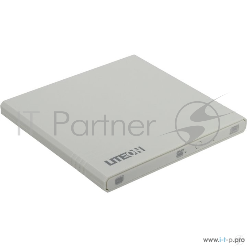 Устройство чтения-записи LiteOn eBAU108-21 DVD-RW ext. White Slim USB2.0