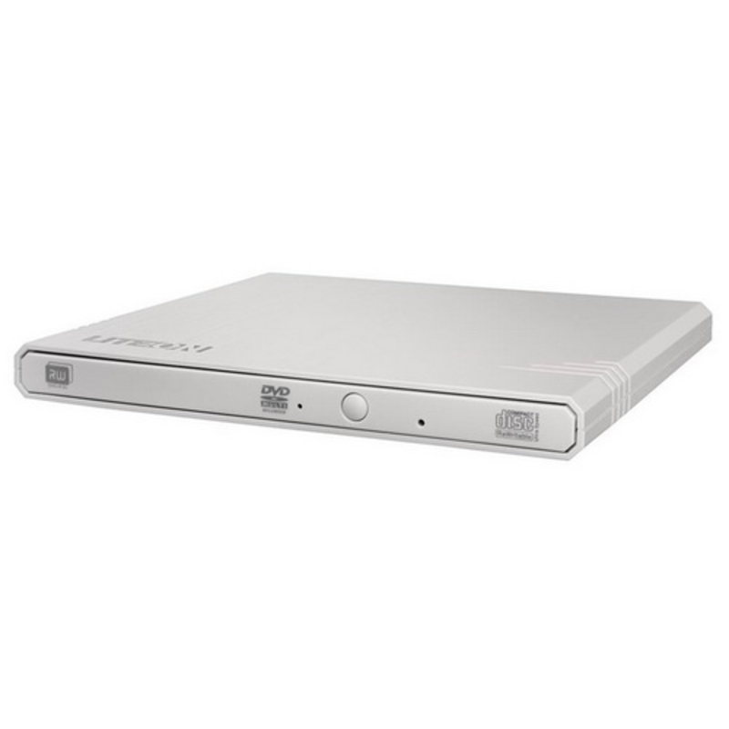 Устройство чтения-записи LiteOn eBAU108-21 DVD-RW ext. White Slim USB2.0