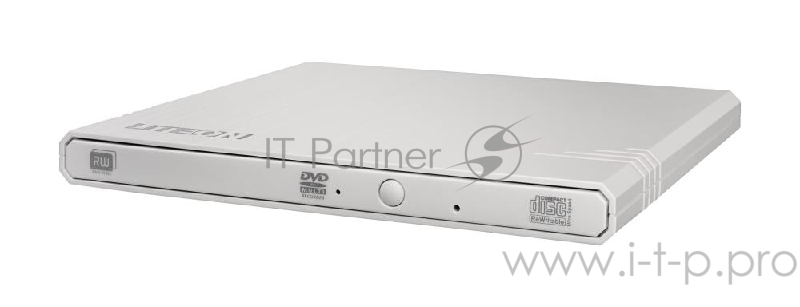 Устройство чтения-записи LiteOn eBAU108-21 DVD-RW ext. White Slim USB2.0