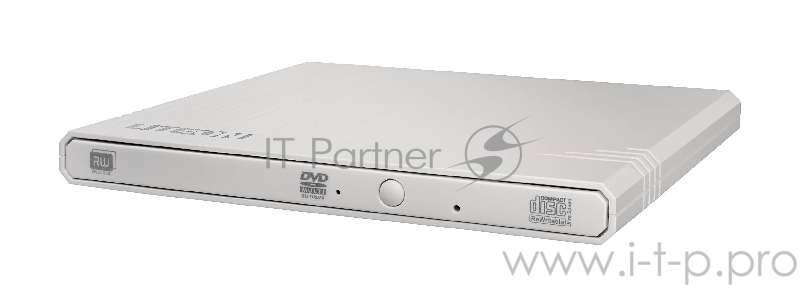 Устройство чтения-записи LiteOn eBAU108-21 DVD-RW ext. White Slim USB2.0