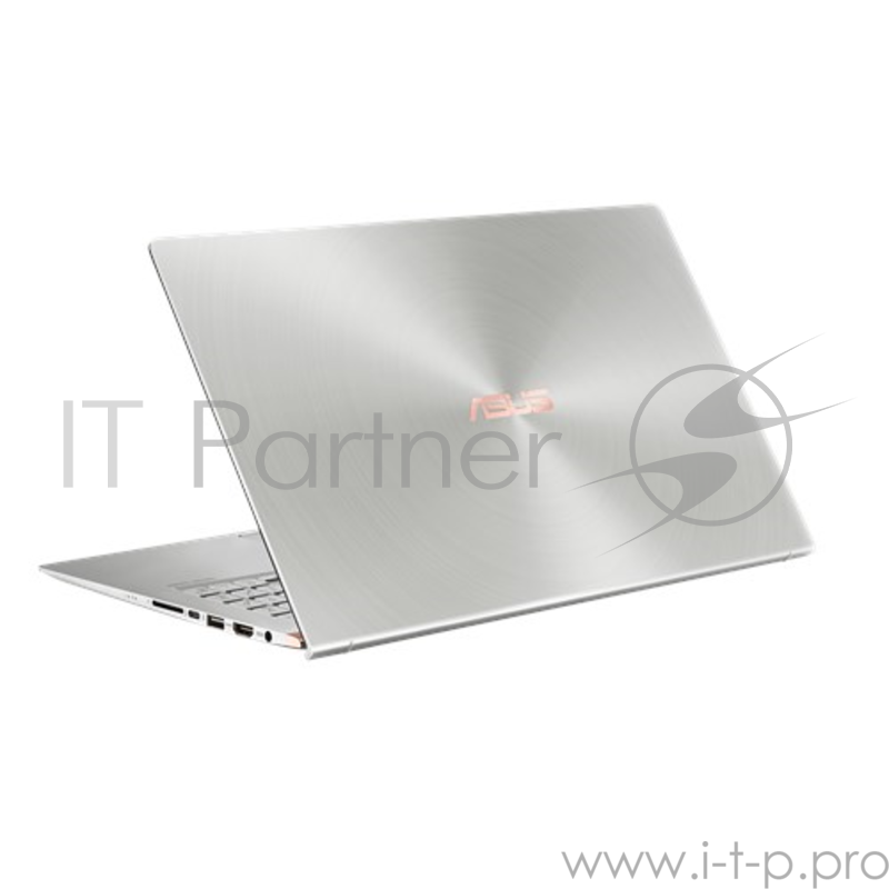 ASUS Zenbook 15 UX533FN-A8084T Core i7-8565U/8Gb/512Gb SSD/GeForce MX150 2Gb/15.6 FHD 1920x1080 AG/WiFi/BT/HD IR/RGB Combo Cam/Windows 10 Home/1.6Kg/Icicle Silver Metal/Sleeve + USB3.0 to RJ45 cab