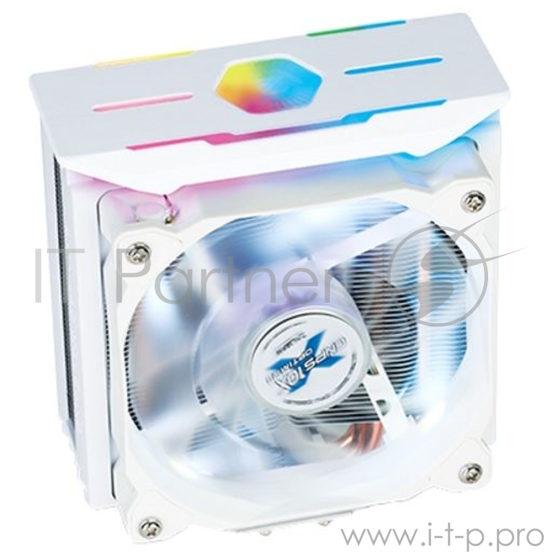 ZALMAN CNPS10X OPTIMA II, 120mm LED FAN, 4 HEAT PIPES, 4-PIN PWM, 1500 RPM, 27DBA, HYDRAULIC BEARING, FULL SOCKET SUPPORT