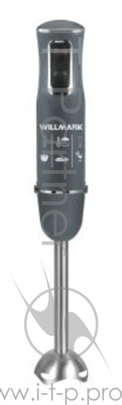 Блендер погружной WILLMARK WHB-1085GS (850Вт, серый)