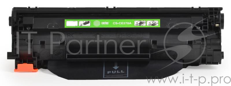 Комплект картриджей (2 шт/уп) Cactus (CE278AD) для HP LaserJet P1566/P1606w, Bk, (2.1K x 2)