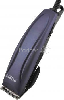 Машинка для стрижки WILLMARK WHC-9104 (проводной, 4 насадки, стальные лезвия, синий)