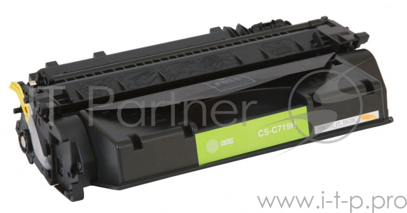 Картридж Cactus (Cartridge 719H) для Canon LB MF5840 i-Sensys/ MF5880 i-SensysLBP 6300 i-Sensys/ 6650 i-Sensys, №719 Bk, 6.4K