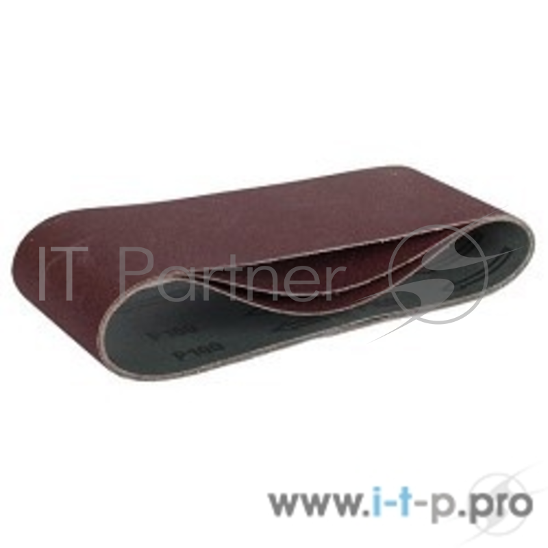 Шлифовальная бумага, лента, круги Лента шлифовальная универсальная ЗУБР МАСТЕР (35541-150) бесконечная на тканевой основе, для ЛШМ, P150, 75х457мм, 3шт