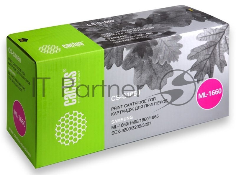 Картридж Cactus (MLT-D104S) для Samsung ML-1660/1665, Bk