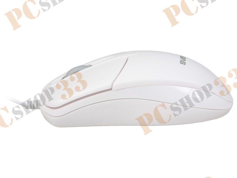 Оптическая мышь Sven RX-112, 2кн.+скр., белый (USB)