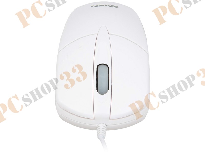 Оптическая мышь Sven RX-112, 2кн.+скр., белый (USB)