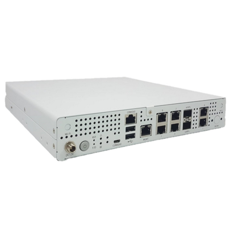 CAD-0263 Caswell Desktop Appliance CPU:Intel ATOM C3000 Series (4C to 16C, Denverton-NS) Memory:2x DDR4 2400MHz ECC/Non-ECC SO-DIMM Memory Ethernet Ports:2x 10GbE SFP+ , 6x 1GbE RJ45