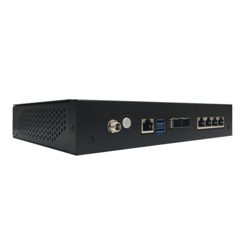 CAF-0260 Caswell Fanless Desktop Appliance CPU:Intel Atom (Denverton) C3000 Series Processor Memory:DDR4 Ethernet Ports:2x SFP+ 10GbE, 4x 1GbE RJ45