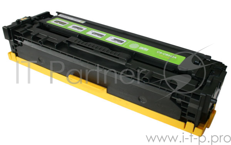 Картридж Cactus (CB542A) для HP Color LaserJet CP1215/1515/CM1312, №125A Y, 1.4K