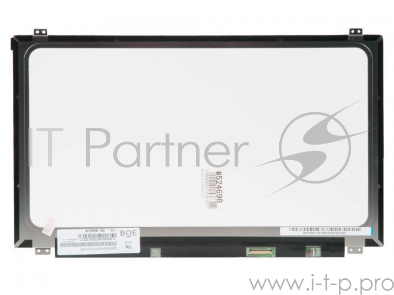 Матрица 15.6 Matte NV156FHM-N43, WUXGA FHD 1920x1080, 30 Lamels DisplayPort, cветодиодная (LED), уши В/Н