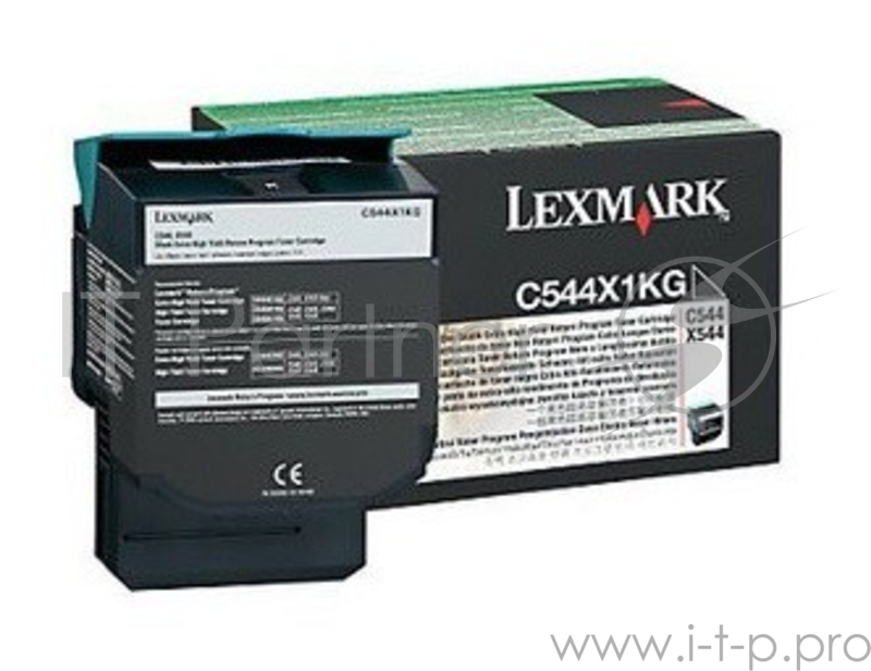 Тонер картридж Lexmark C540H1KG черный для C540/C543/C544 (6 000 стр)