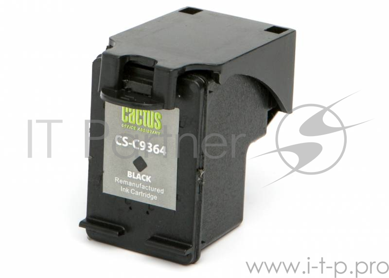 Расходные материалы Cactus C9364HE Картридж струйный Cactus CS-C9364 черный для HP PS 8053/8753/5943/2573/DJ 5900series (18мл)
