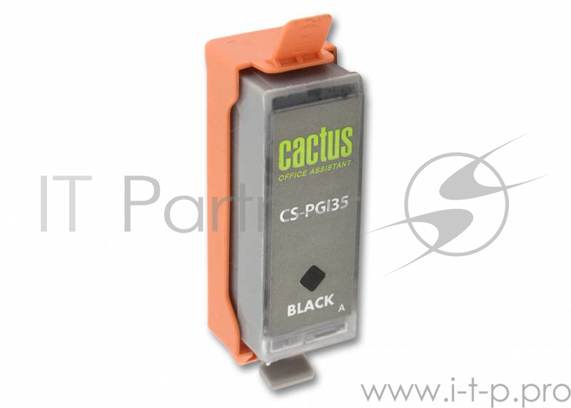 Расходные материалы Cactus PGI-35 Картридж струйный Cactus CS-PGI35 черный для Canon iP100 (9ml)