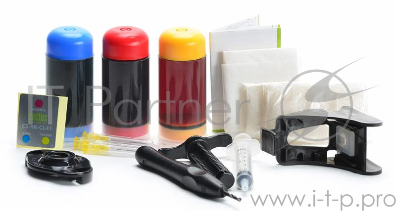 Расходные материалы CACTUS Заправочный набор CS-RK-CL41 цветной (3 x 30мл) Canon MP150/MP160/MP170/MP180/MP210