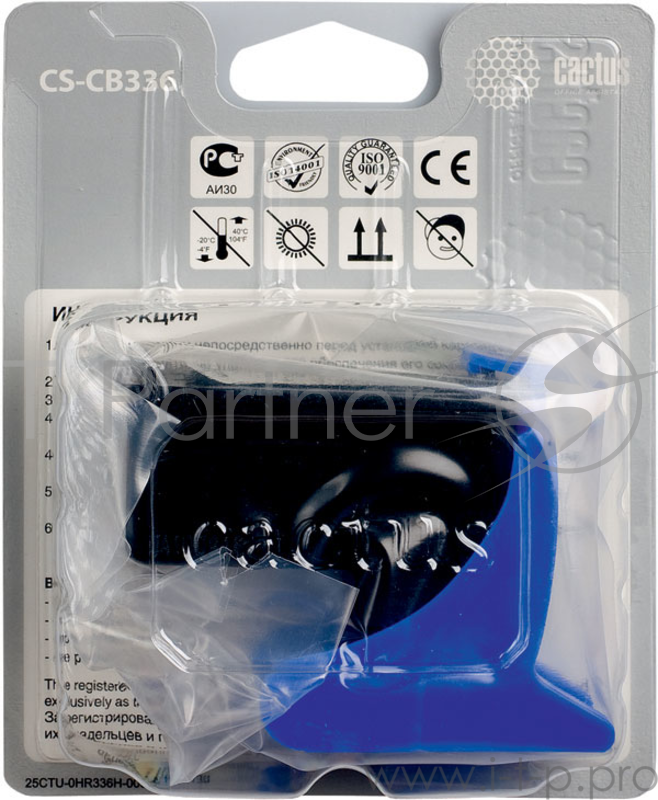 Расходные материалы CACTUS CB336HE Картридж (CS-CB336) №140 XL (черный) для DeskJet D4263/D4363 OfficeJet J5783/J6413