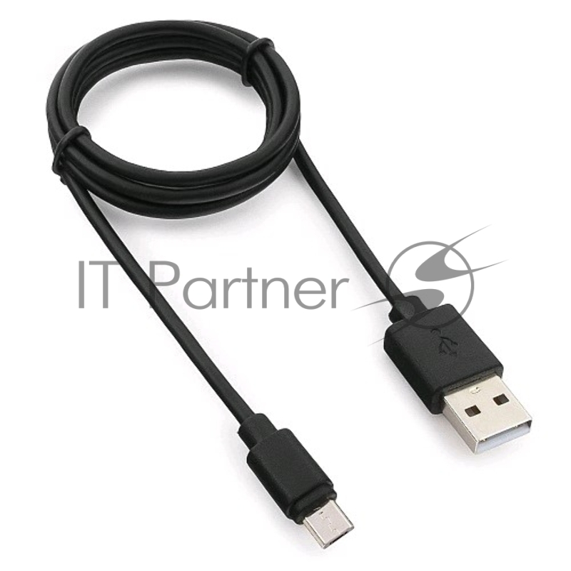 Кабель USB 2.0 Pro Гарнизон GCC-mUSB2-AMBM-1M, AM/microBM 5P, 1м, черный, пакет