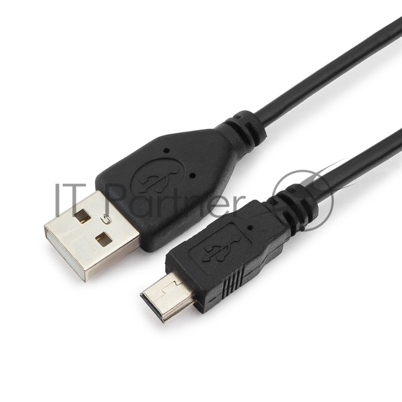 Кабель USB 2.0 Гарнизон GCC-USB2-AM5P-1.8M, AM/miniBM 5P, 1.8м, пакет