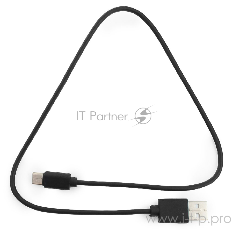 Кабель USB Гарнизон GCC-USB2-AMCM-0.5M, USB2.0 AM/ USB3.1 Type-C, 0.5м, пакет