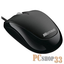Оптическая мышь Microsoft Compact Optical Mouse 500 U81-00083, 2кн.+скр., черный (USB)