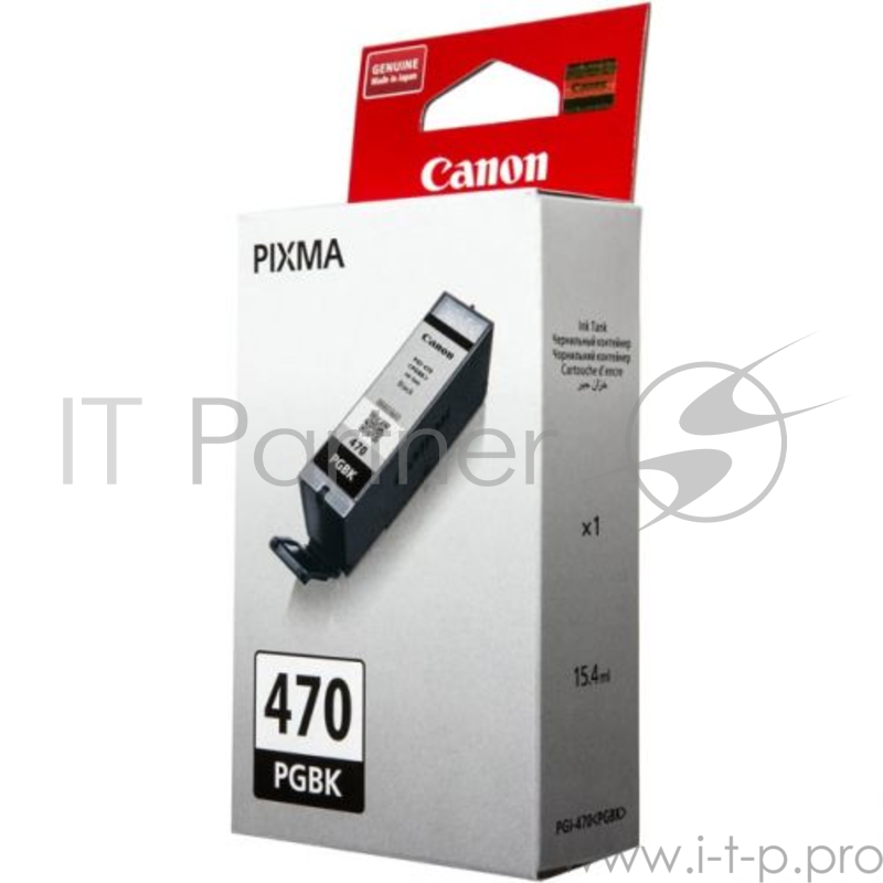 Расходные материалы Canon PGI-470PGBK 0375C001 Картридж для Pixma iP7240/MG6340/MG5440, черный