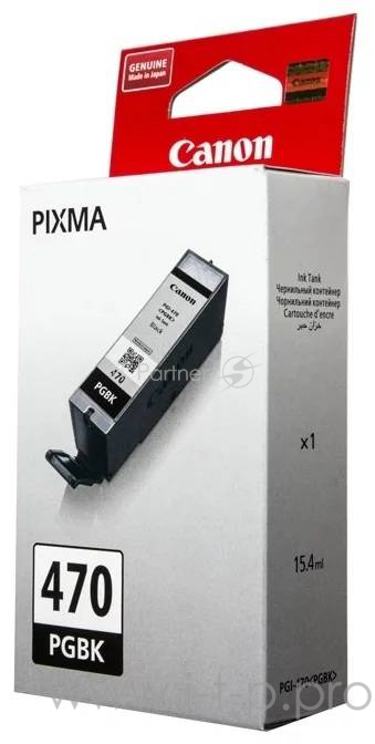 Расходные материалы Canon PGI-470PGBK 0375C001 Картридж для Pixma iP7240/MG6340/MG5440, черный