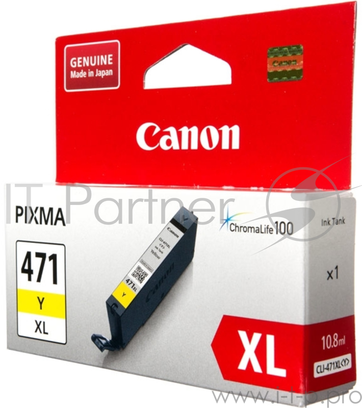 Расходные материалы Canon CLI-471XLY 0349C001 Картридж для PIXMA MG5740/MG6840/MG7740, желтый