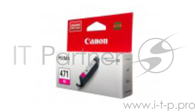Расходные материалы Canon CLI-471M 0402C001 Картридж для PIXMA MG5740/MG6840/MG7740, пурпурный