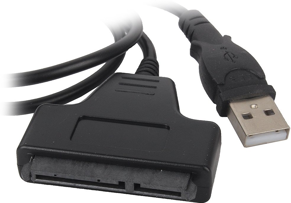 Контроллер Orient UHD-300, адаптер USB 2.0 to SATA SSD и HDD 2.5, двойной кабель подключения